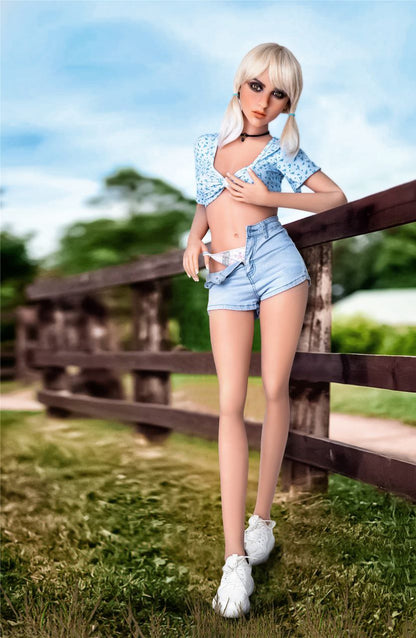Jullia petite teenage doll/ sex doll